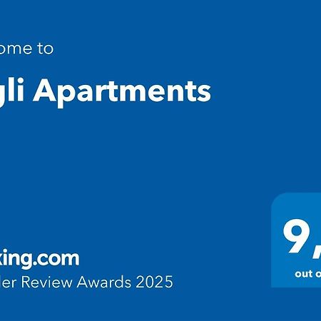 Aigli Apartments Néa Ankhíalos Exterior foto